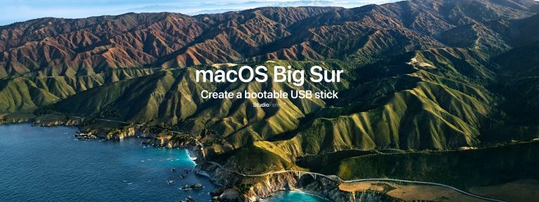 macOS – Big Sur Bootable USB - StudioPieters®