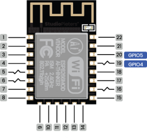 ESP8266 - Pinout